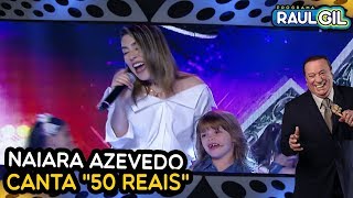 NAIARA AZEVEDO EMOCIONA CRIANÇA NO PROGRAMA RAUL GIL