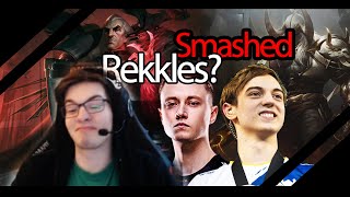 SMASHED REKKLES in Scrims? (Perkz) | Caps & Mikyx Swain-Aatrox botlane DUO