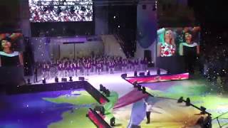Баскет-холл.Сводный детский хор Краснодара.Олег Газманов .Россия