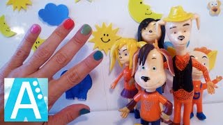 Семья пальчиков Барбоскины. Finger Family The Pooches Barboskins. Пальчики Барбоскины.