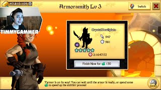 Knights and Dragons - Completing Heroic Mode! Crafting Crystal Devilplate!