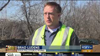 TrapBag® used for Flood Protection in Sioux Falls, SD - March 22, 2019