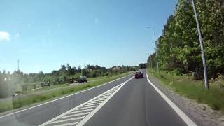Przejazd DW835 Lublin - Tryńcza (DK77) 2013-05-29