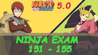 Naruto Online 5.0: Ninja Exam 151 - 155 | Wind Main (Breeze Dancer)