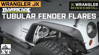 Jeep Wrangler JK Barricade Tubular Fender Flares Review & Install
