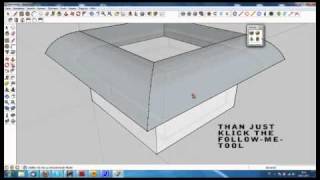 goggle sketchup - short: follow me tool