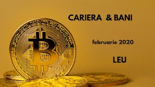 Leu, Cariera si bani ~ februarie 2020