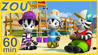 Zou in English ? BEACH DAYS ? 60 min COMPILATION | Cartoons 2019