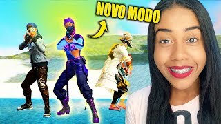 SAIU O MODO MAIS INCRÍVEL NO FREE FIRE (mata mata em equipe)