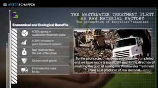 The wastewater treatment plant as raw material factory | The production of Recyllose examined