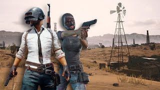 10 Minutes of PUBG's New Desert Map Gameplay (1080p 60fps)