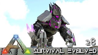 ARK: SURVIVAL EVOLVED - POWER TEK GORILLA & ALPHA TREX !!! E28 (MOD ANNUNAKI PROMETHEUS RAGNAROK)