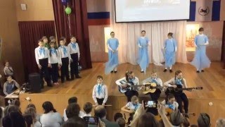 Конкурс инсценированной патриотической песни "Февральский ветер"