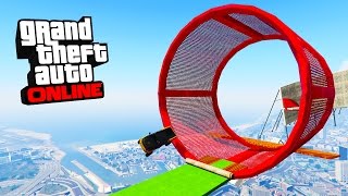 СМОГЛИ ПРОЙТИ НЕВЕРОЯТНО СЛОЖНЫЙ СКИЛЛ ТЕСТ С ВЫЛЕТОМ ИЗ АРКИ В GTA ONLINE!