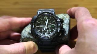 Casio G-Shock GW-A1100 demonstration