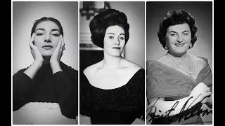 Maria Callas, Joan Sutherland and Birgit Nilsson in Bad Moments