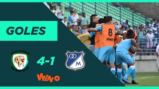 Jaguares vs. Millonarios (4-1) Liga BetPlay Dimayor 2020-1 | fecha 4