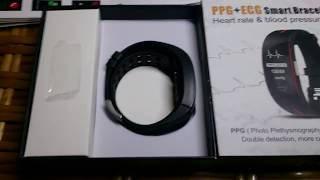 P3 KAIHAI H66 фитнес браслет который измеряет давление ЭКГ vs Amazfit Cor A1702CB