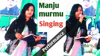 Santali Chorok Singer Manju murmu Performance Santali Song गांधी मैदान दुमका, स्थापना झारखंड दिवस