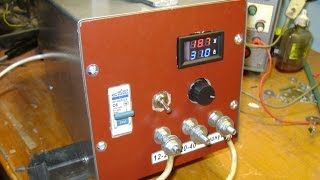 Проще не бывает!  Регулируемое Пуско зарядное устройство   The elementary charger adjusted by Pusko