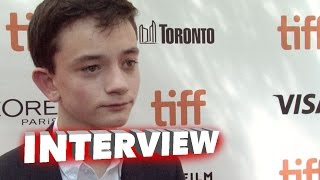 A Monster Calls:  Lewis MacDougall Exclusive Interview TIFF Premiere 2016
