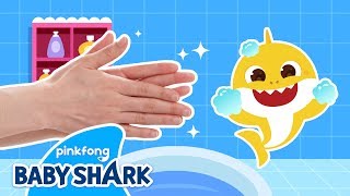 6 Steps to Wash Your Hands | #BabySharkHandWashChallenge | Baby Shark Healthy Habits