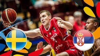 Sweden v Serbia - Full Game - FIBA U20 European Championship 2018