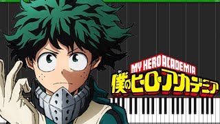 Sora ni Utaeba - Boku no Hero Academia 2 (Opening 2) [Piano Tutorial] (Synthesia) // RoranZ