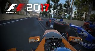 F1 2017 (Mod) - CRASH COMPILATION #2