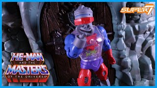 Super7 Masters of the Universe Classics Club Grayskull FILMATION ROBOTO Action Figure Review