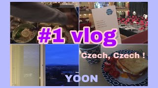 [Vlog]체코 교환학생 일상 / 체스케 부데요비체 / 시내 구경 / 프라하 구경/Ceske Budejovice / Prague