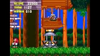 Sonic 3 & Knuckles Hard Bosses Hack 2 - Knuckles MVZ 1&2