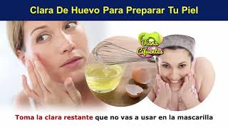 Mascarilla De Yema De Huevo
