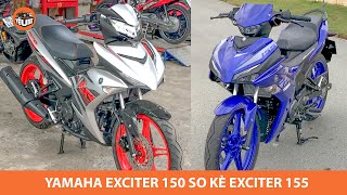 So sánh Exciter 150 và Exciter 155 VVA: Bạn chọn xe nào? Exciter 155 đáng mua? |Yêu Xe|