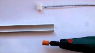 Connecting LED profile with quick connector - quick assembly led strip