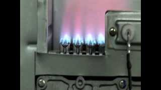 Турбированная горелка газового котла Rinnai