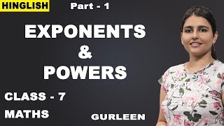 Exponents And Powers | Maths Class 7 | Problems On Exponents And Power | iWiz Gurleen