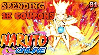 Naruto Online Spending 1k Coupons to try and get Minato/Account discussion