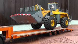 RC KOMATSU WA 600-6 WHEEL LOADER! RC WHEEL LOADER, Komatsu Radlader ! rc live action toys