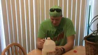 Jon Levi Gallon Of Milk Challenge(L.A. Beast) Epic Fail!!