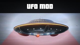 FLY A UFO MOD (Abduct People, Fire Lasers!) | GTA 5 PC Mods