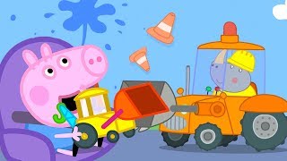 Peppa Pig Français ? Voitures de Construction | Dessin Animé Camions | Dessin Animé
