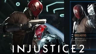 Injustice 2 - RED HOOD AVAILABLE NOW??! (Netherrealm troll or error)