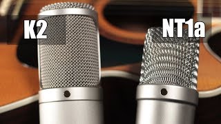 Rode K2 vs Rode NT1a (acoustic guitar) (pt.1)