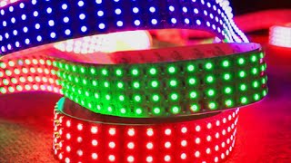 DC24V Super Bright Quad Row LED Flexible Strip Lights Industrial Business Lighting