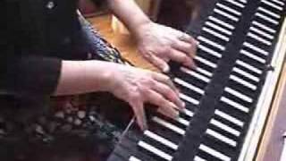 Bach B flat minor Prelude on harpsichord