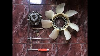 Ремонт (осбслуживание) вискомыфты, вязкомуфты Toyota Cresta GX81
