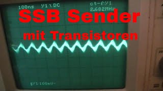 SSB Sender mit NE602 oder NE612 und die Chips mit Transistoren nachbauen - eflose #937