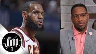 Tracy McGrady on LeBron James shutting down rumors: I'm happy he was stern | The Jump | ESPN