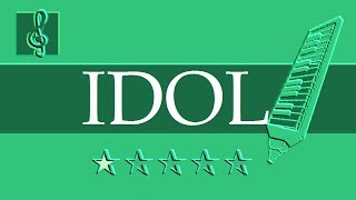 Melodica & Guitar Duet - BTS 방탄소년단 - IDOL (Sheet music - Guitar chords)